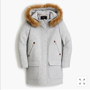 Jcrew Chateau Parka Heather Dusk